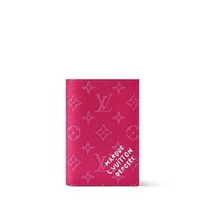 Louis Vuitton Hot Pink Monogram Passport Sleeve